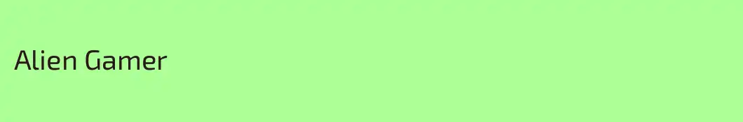 Alien Gamer